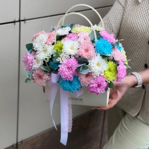 Коробка цветов №102