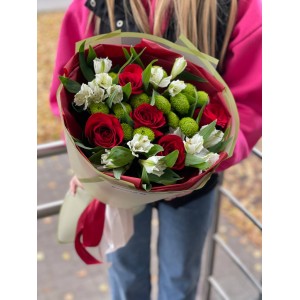 Букет цветов №370