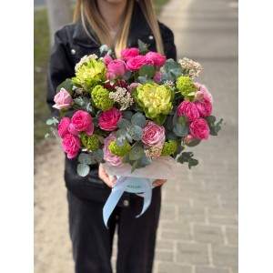 Коробка цветов №27