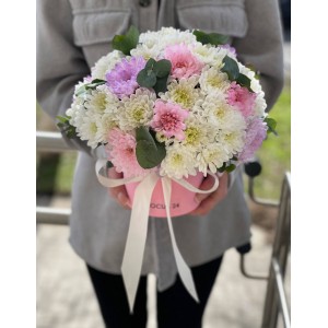 Коробка цветов №91