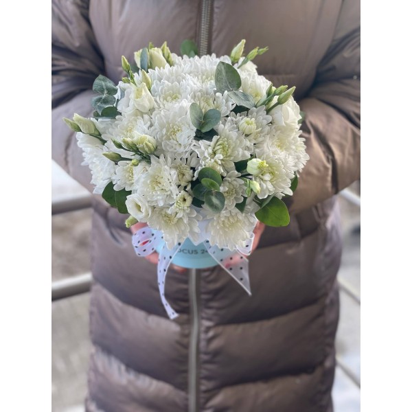 Коробка цветов № 40