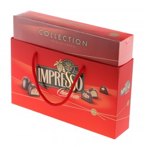 Набор шоколадных конфет Impresso premium red 424г, Спартак