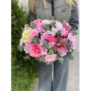 Коробка цветов №40