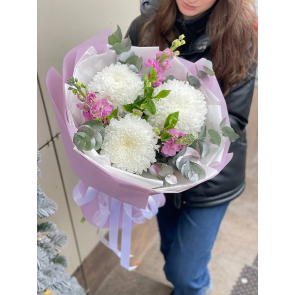 Букет цветов №554