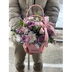 Коробка цветов №33