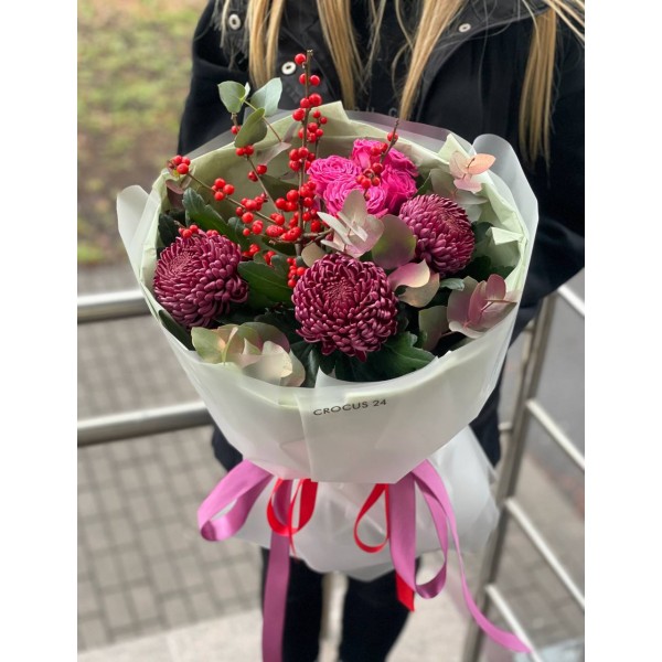 Букет цветов №529